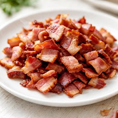 Chopped bacon