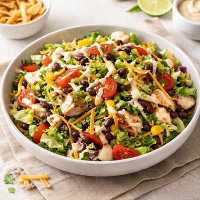 Chopped bbq ranch salad kit