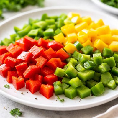 Chopped bell pepper