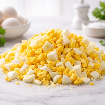Chopped boiled egg