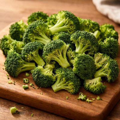 Chopped broccoli florets