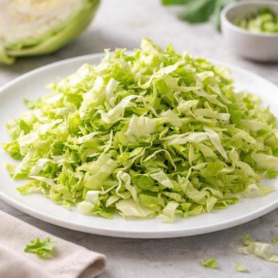 Chopped cabbage