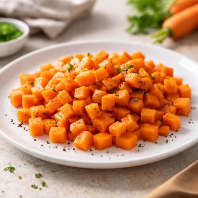 Chopped carrots