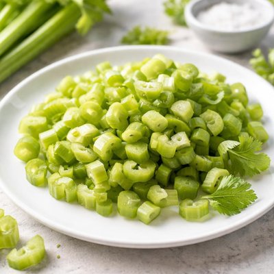 Chopped celery