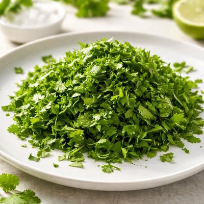 Chopped cilantro