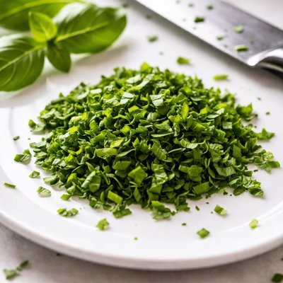 Chopped fresh basil
