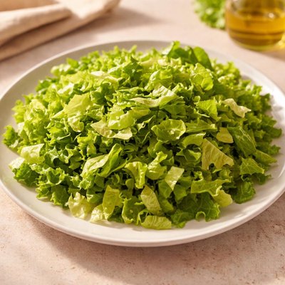 Chopped leaf lettuce