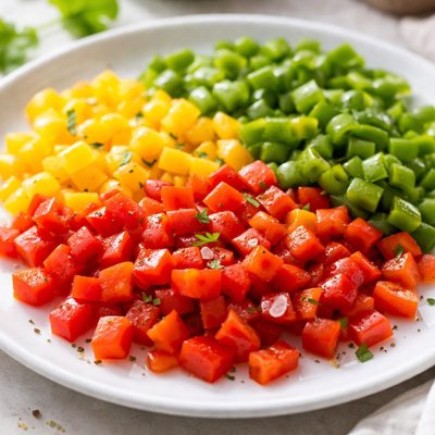 Chopped peppers