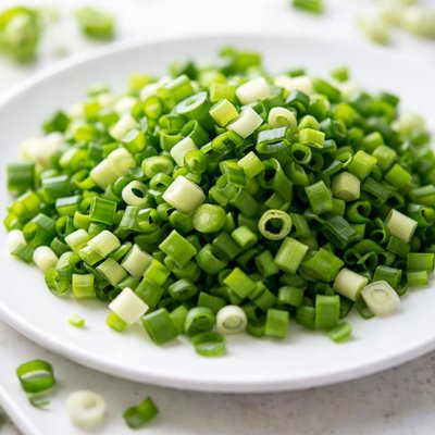 Chopped scallions
