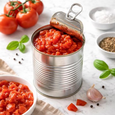 Chopped tomatoes canned
