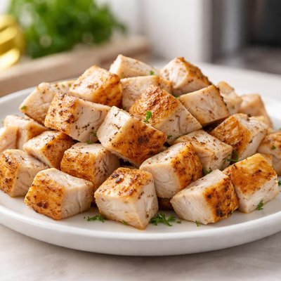 Chopped turkey breast