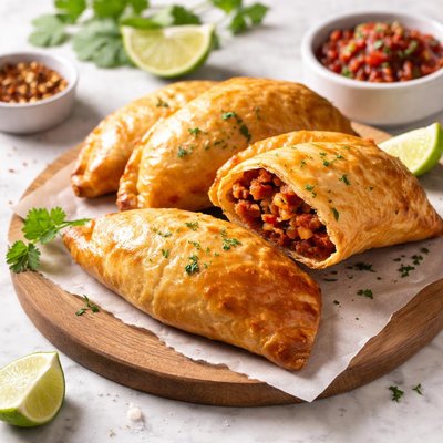 Chorizo empanada