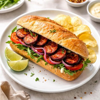 Chorizo sandwich