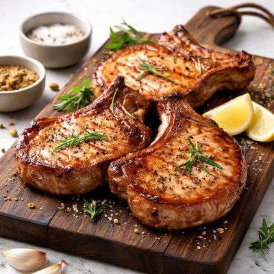 Chuleta ahumada de cerdo