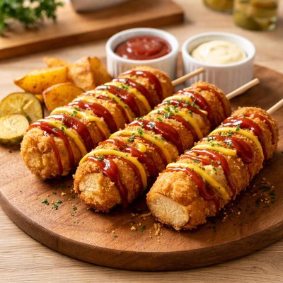 Chung chun chicken nugget pogo