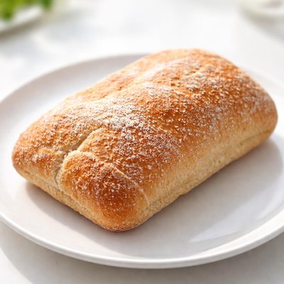 Ciabatta bread roll