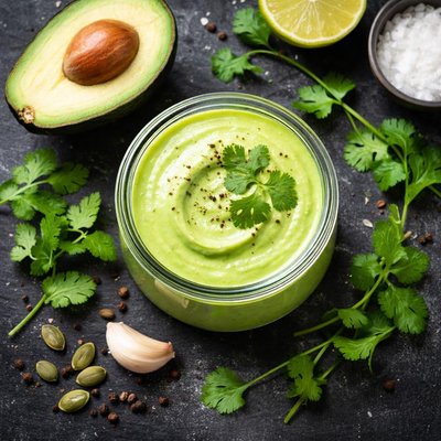 Cilantro avocado dressing