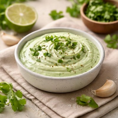 Cilantro cream