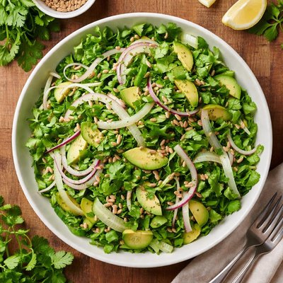 Cilantro fennel salad