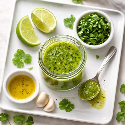 Cilantro lime vinagrette