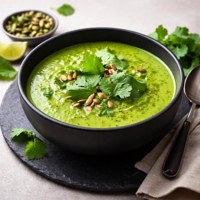 Cilantro soup