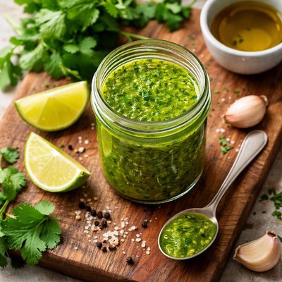 Cilantro vinaigrette