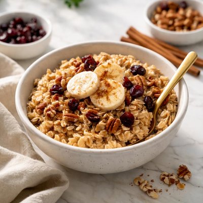 Cinnamon and spice oats