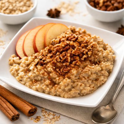 Cinnamon and spices oats