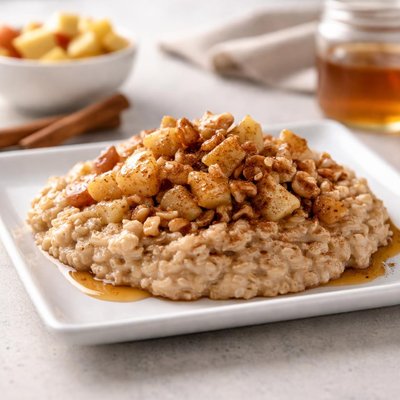 Cinnamon apple oatmeal