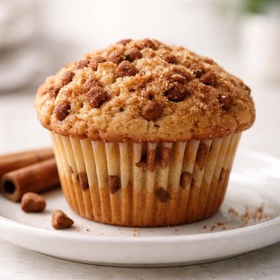 Cinnamon chip muffin