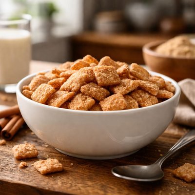 Cinnamon crisp cereal