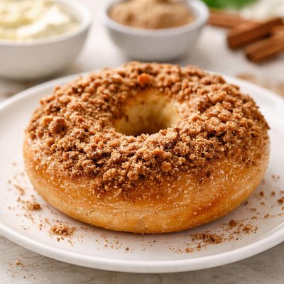 Cinnamon crunch bagel