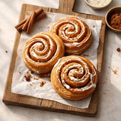 Cinnamon danish
