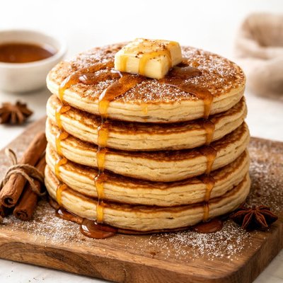 Cinnamon pancake