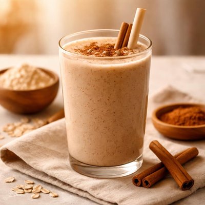 Cinnamon protein smoothie