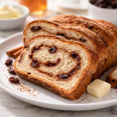 Cinnamon raisin bread
