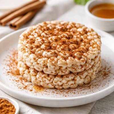 Cinnamon rice cake