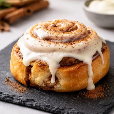 Cinnamon roll frosting