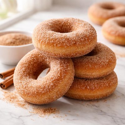Cinnamon sugar doughnut