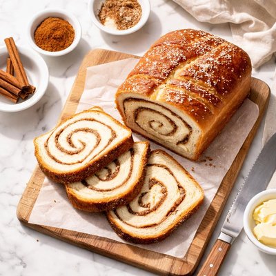 Cinnonan swirl bread