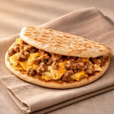 Circle k turkey sausage flatbread