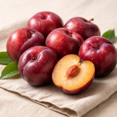 Ciruelas rojas