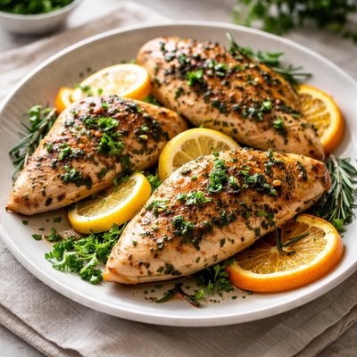 Citrus herb chicken