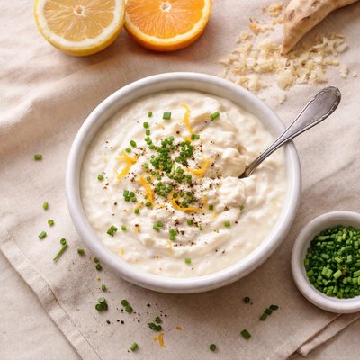 Citrus horseradish cream