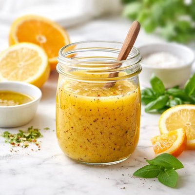 Citrus vinaigrette dressing