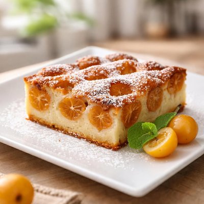 Clafoutis mirabelle
