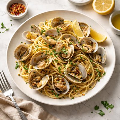 Clam spaghetti