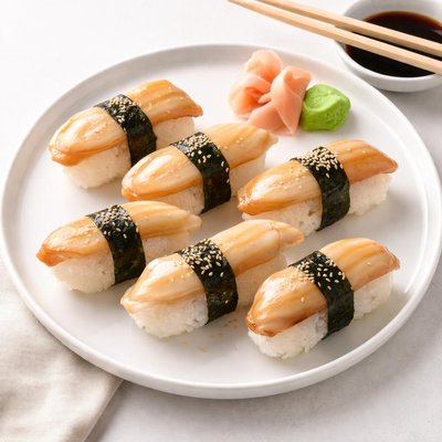 Clam sushi