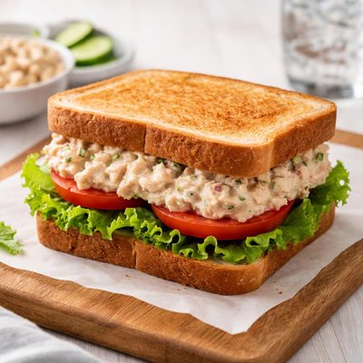 Classic tuna sandwich