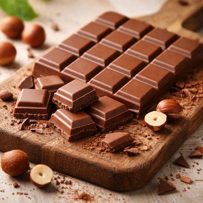 Clever vollmilch ganze schokolade